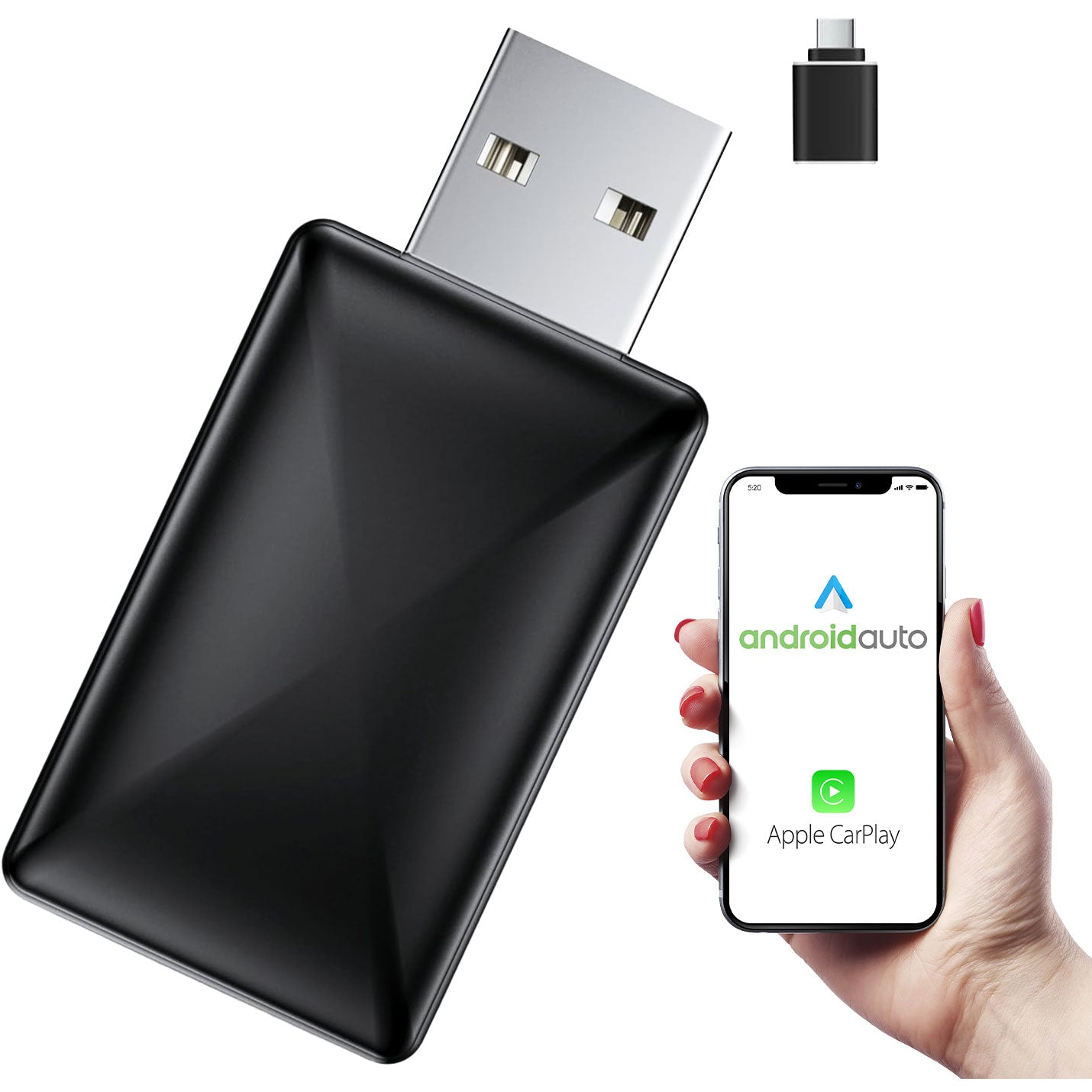 Carplay Dongle Premium - Android & Apple