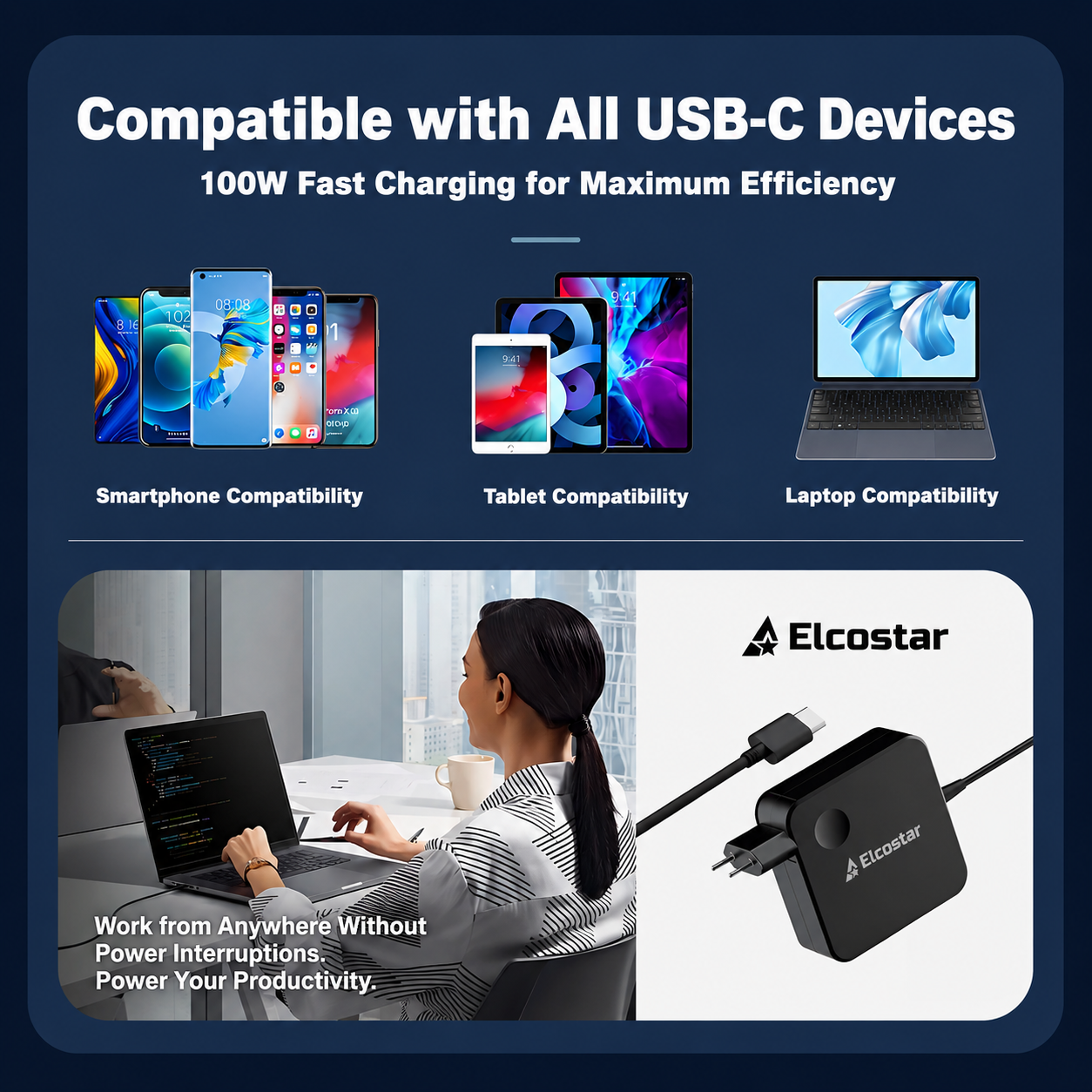 USB-C Laptop Adapter (100W)