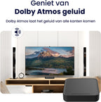 RockTek GT1 Streaming Box - Google TV - Dolby Atmos - 4K UHD & HDR