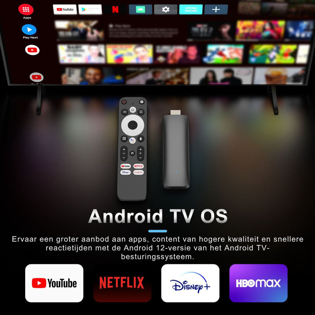 Android TV Streaming Stick - 4K UHD & HDR