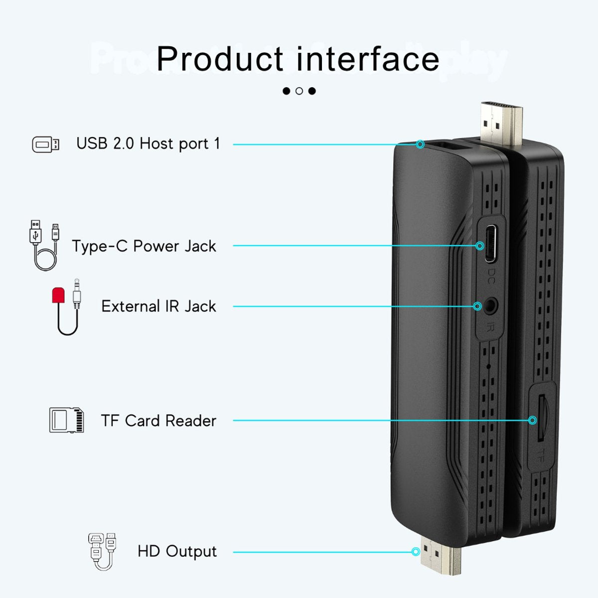 Android TV Streaming Stick - 4K UHD & HDR