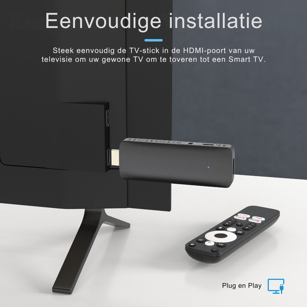 Android TV Streaming Stick - 4K UHD & HDR