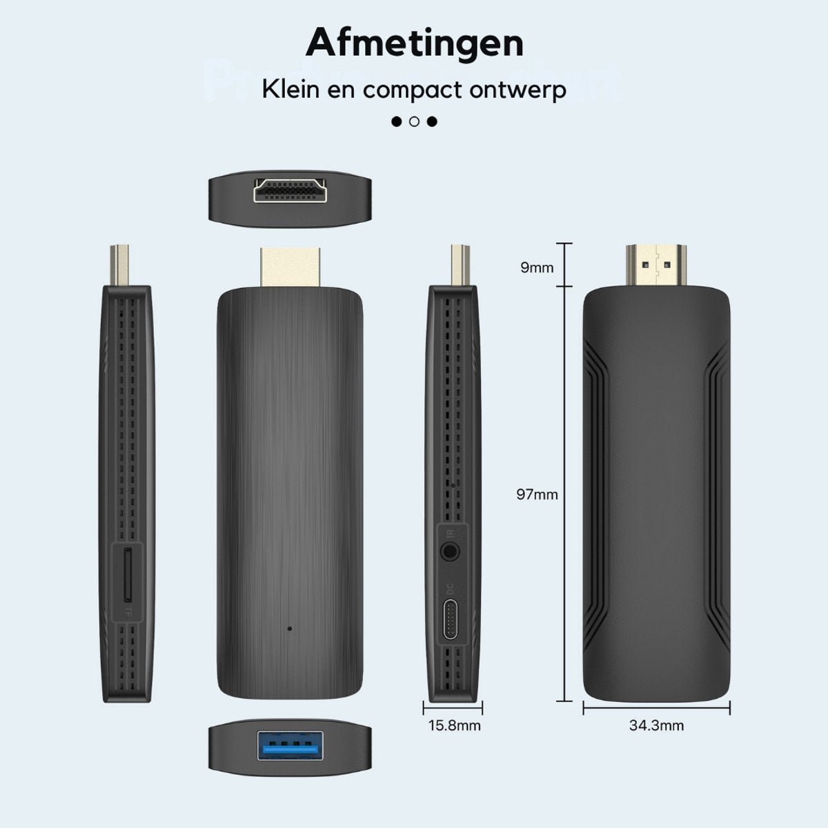 Android TV Streaming Stick - 4K UHD & HDR