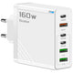 USB Adapter - 160W - (6P) - USB A & C