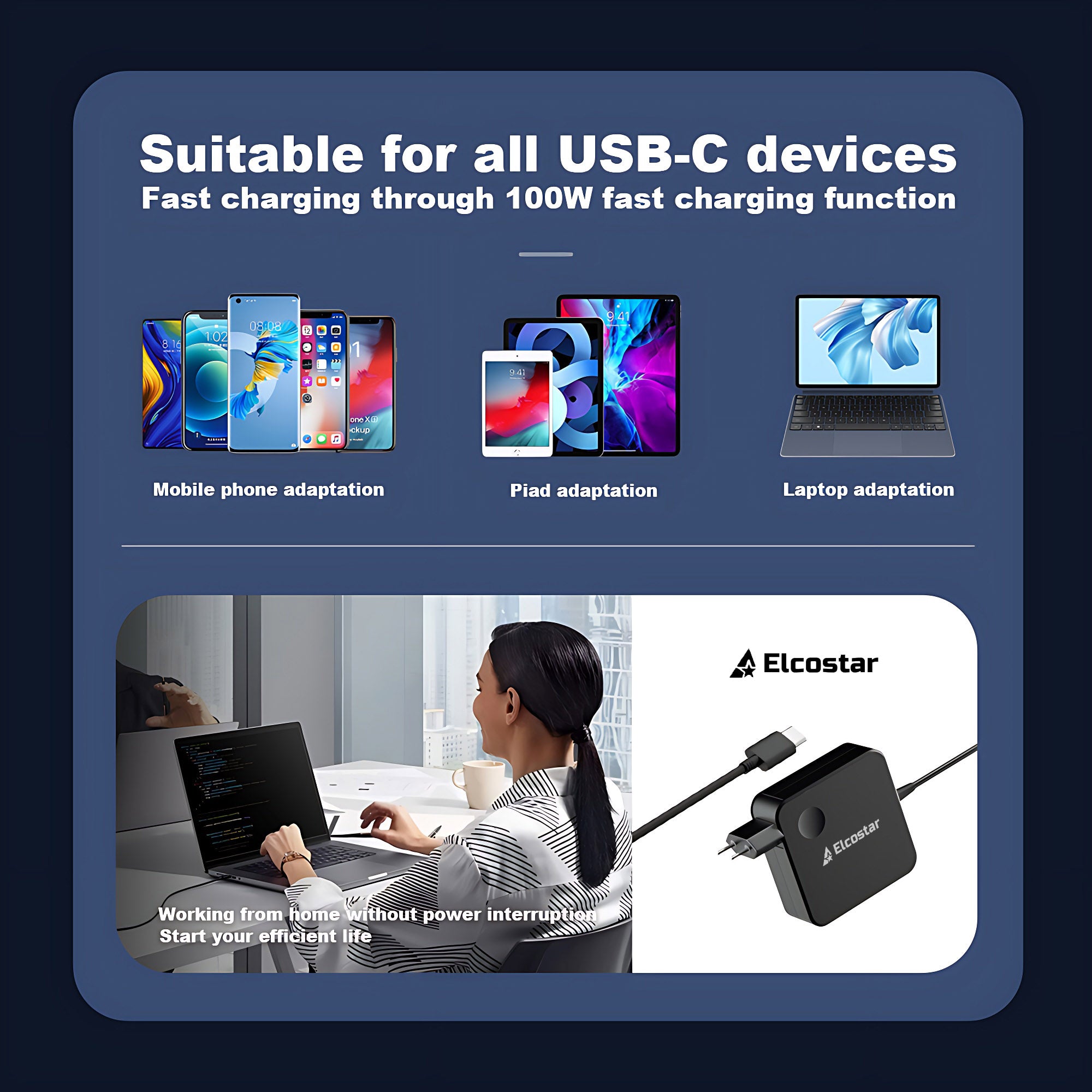 USB-C Laptop Adapter (100W)