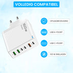 USB Adapter - 160W - (6P) - USB A & C