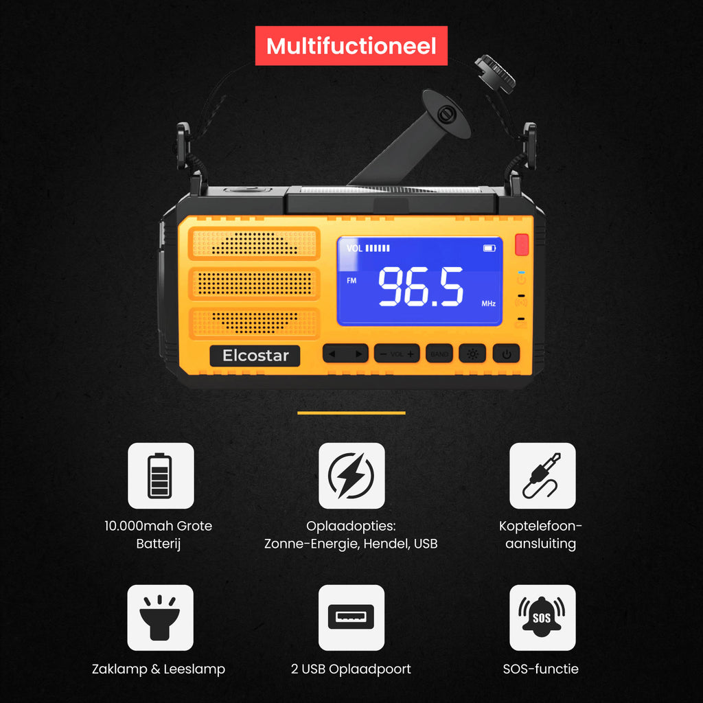 Elcostar Premium Emergency Radio