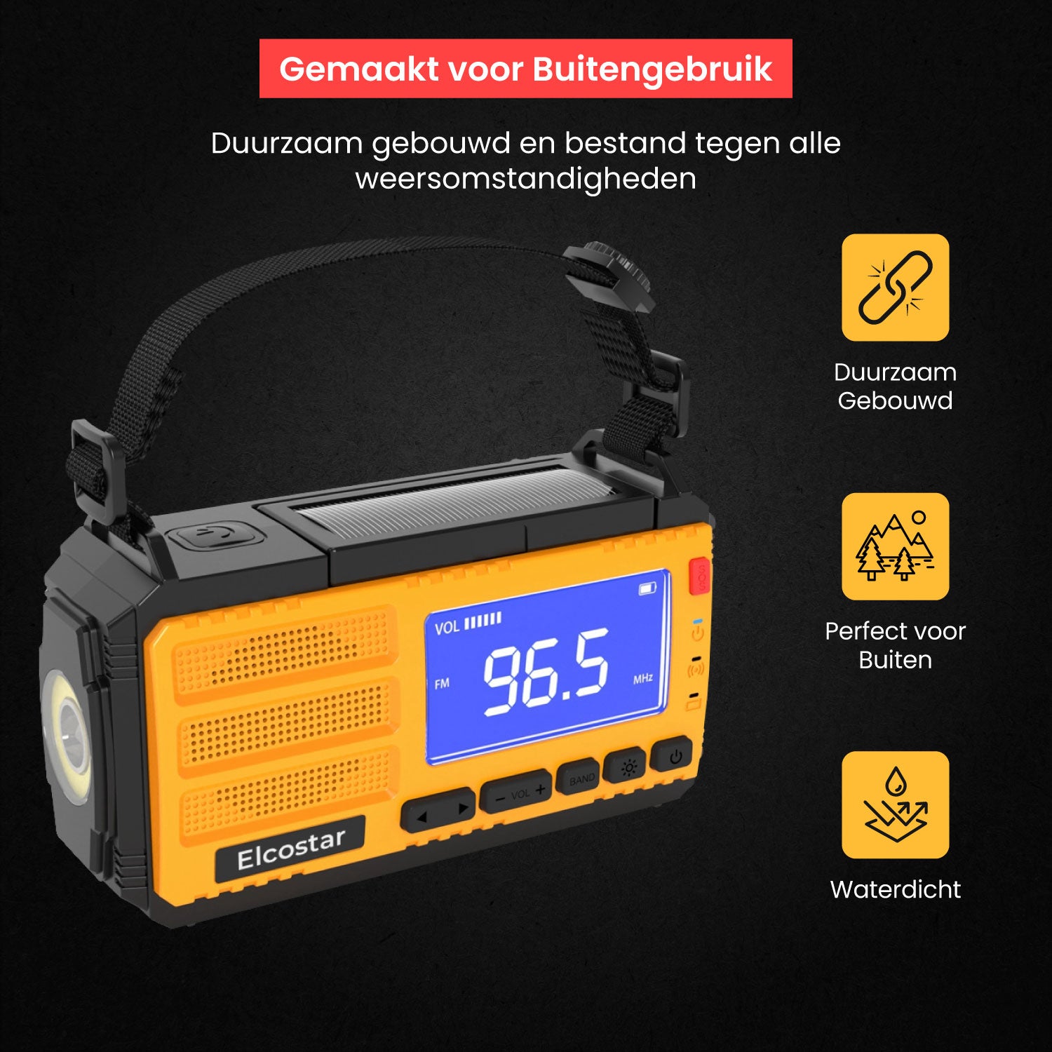 Elcostar Premium Emergency Radio