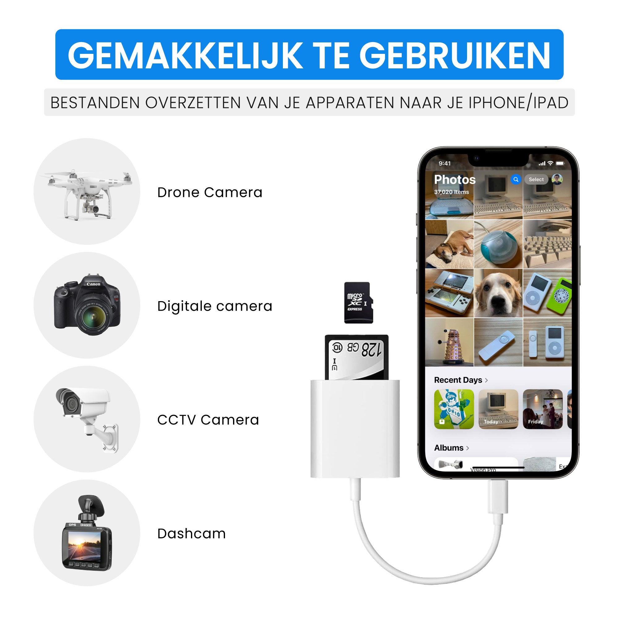 SD Card Reader 2-in-1