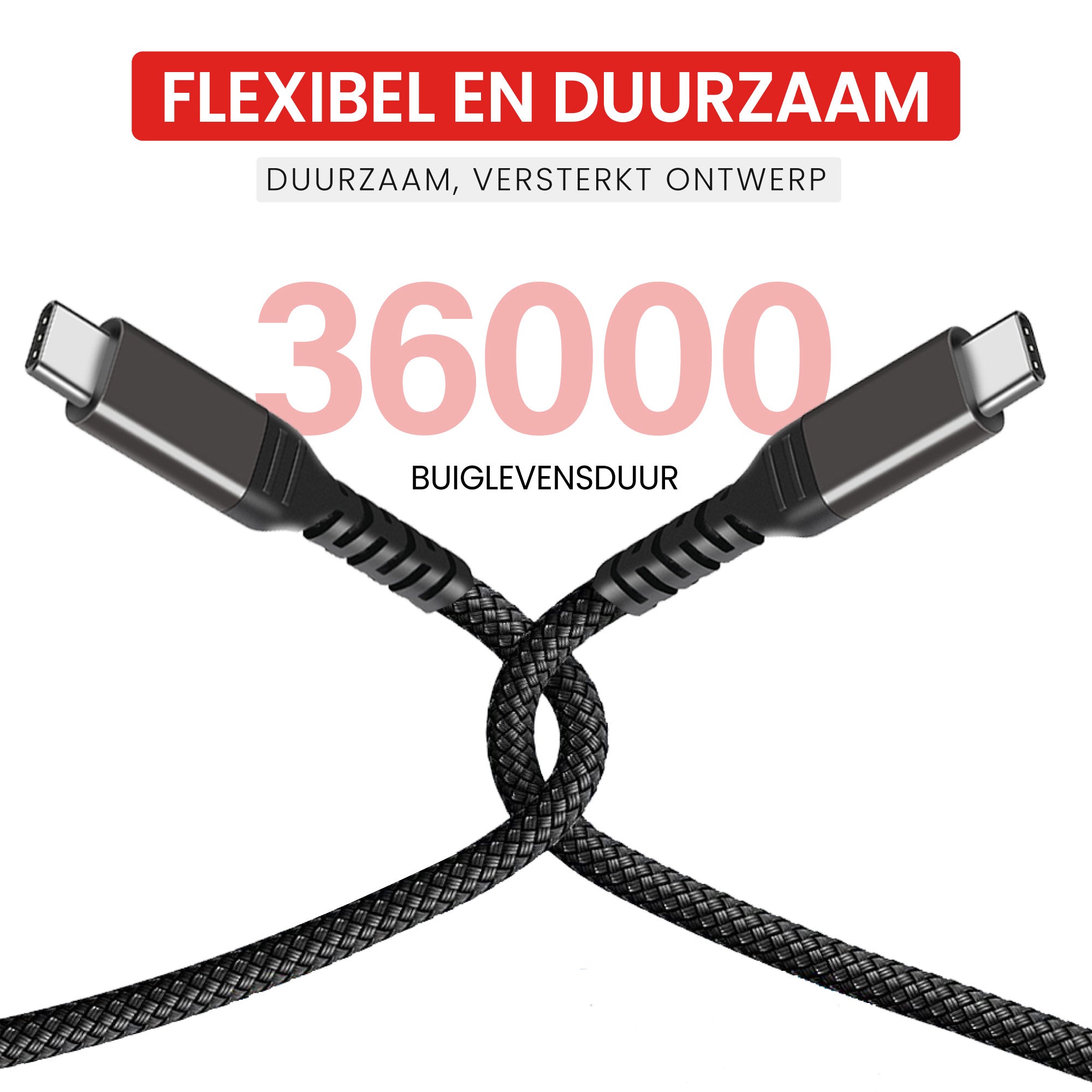 USB C 60W Kabel - 1M