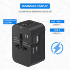 Travel Adapter - USB A & C