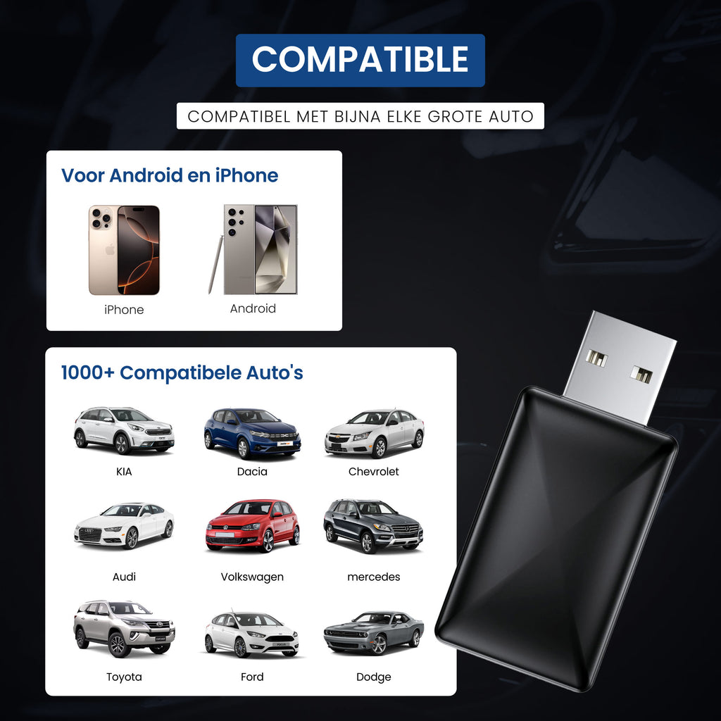 Carplay Dongle Premium - Android & Apple