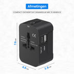 Travel Adapter - USB A & C