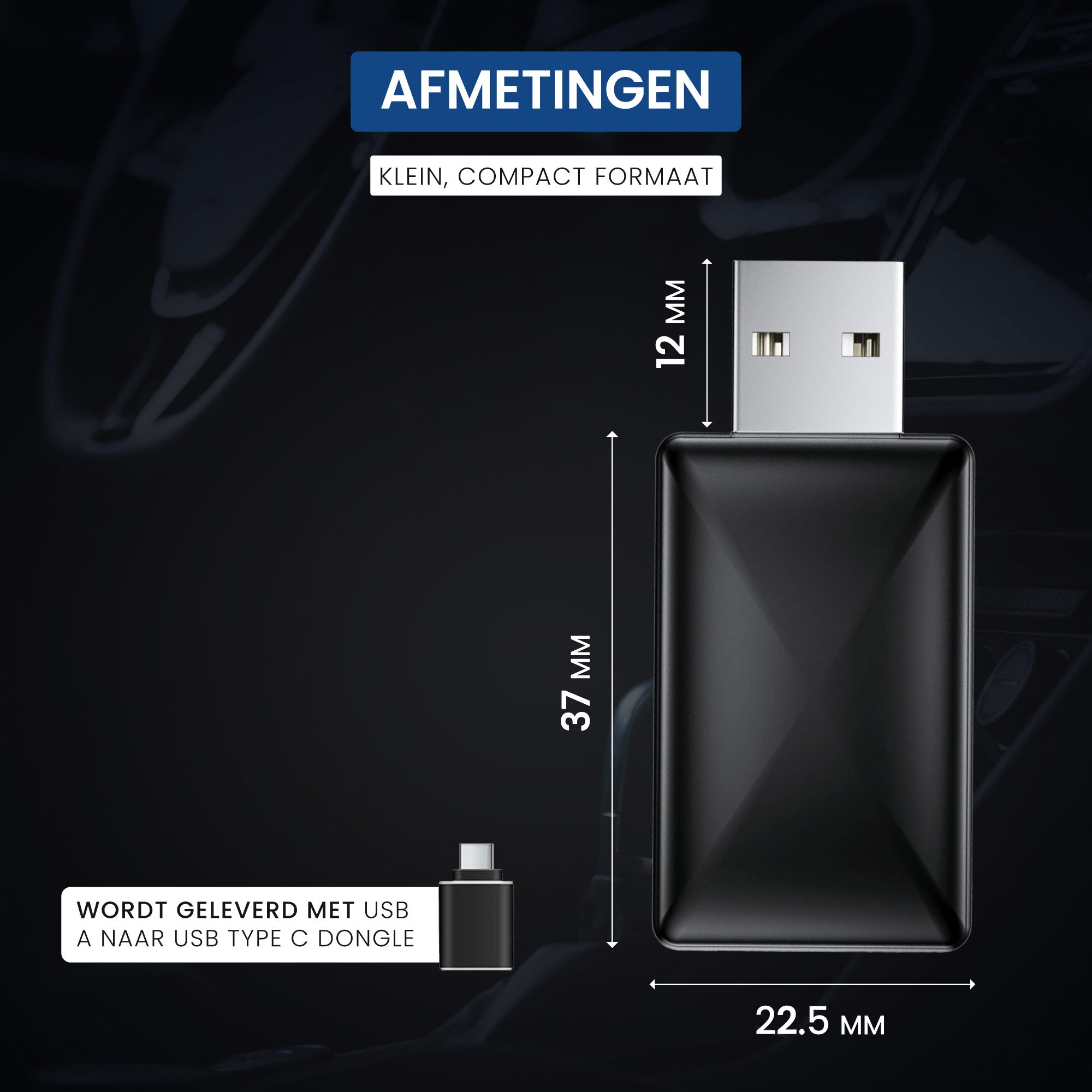 Carplay Dongle Premium - Android & Apple