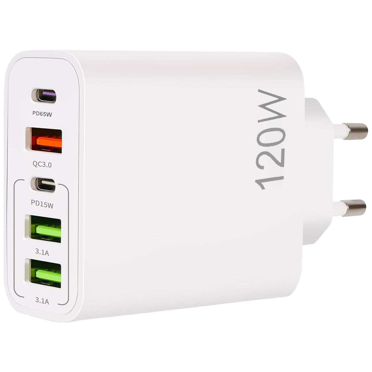 USB Adapter - 120W - (5P) - USB A & C