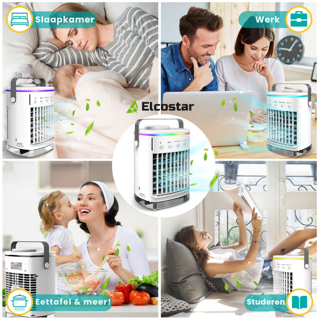 Premium Portable Mini Airco - 4-in-1
