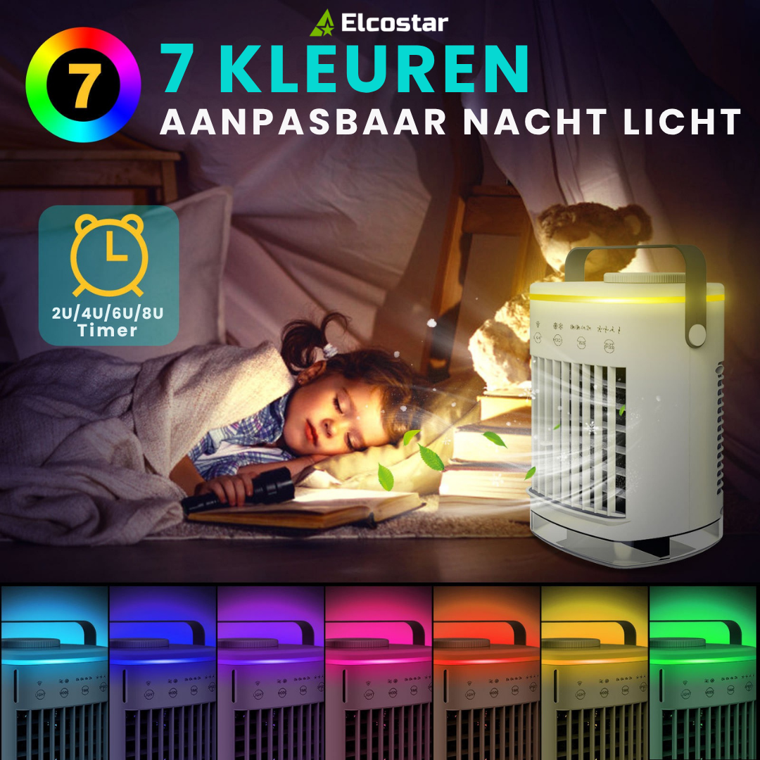 Premium Draagbare Mini Airco - 4-in-1