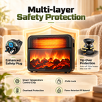 3D Fireplace Heater