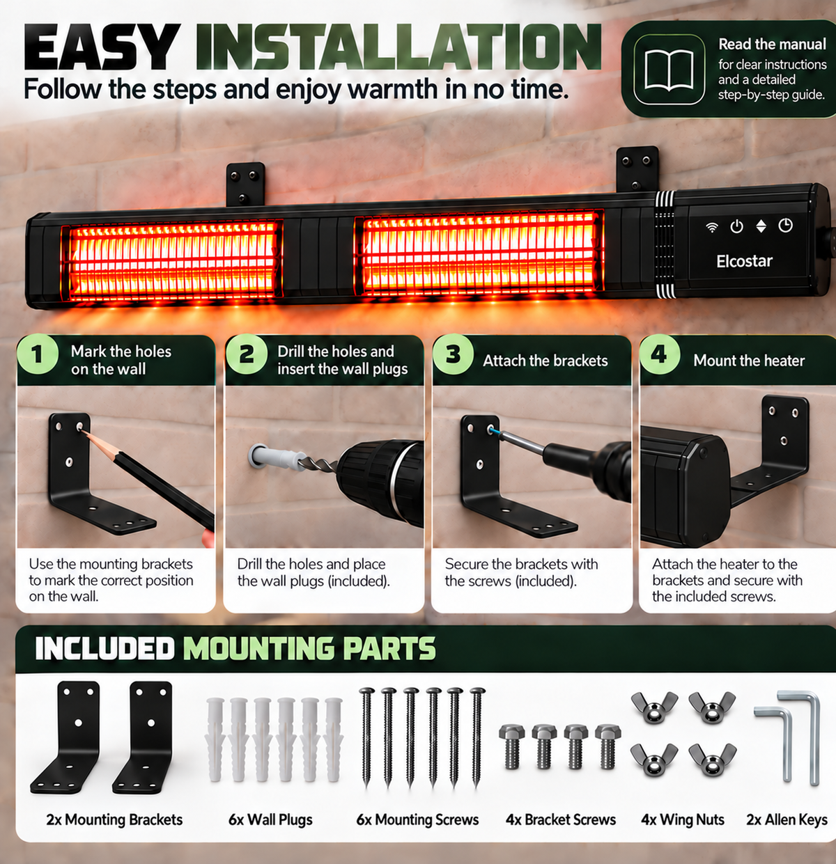 Patio Heater 3000W