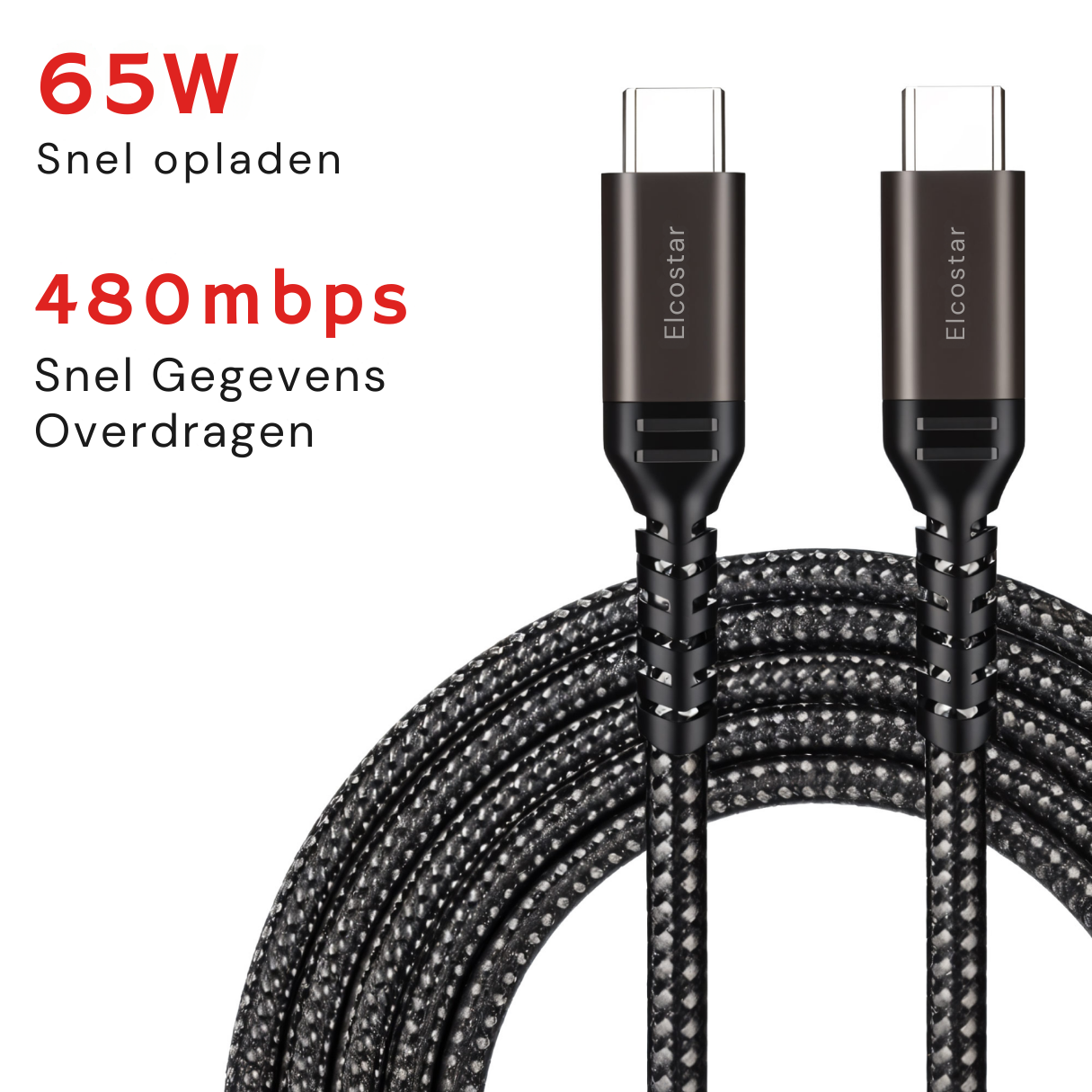 USB C Cable 60W - 1M