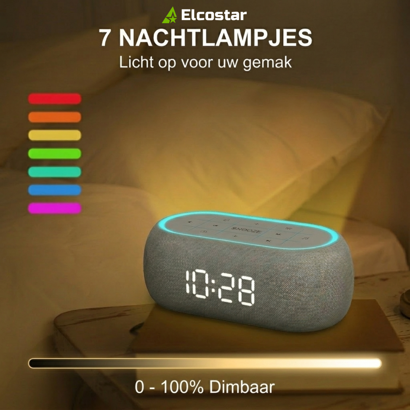 Digital White Noise Alarm Clock 2.0