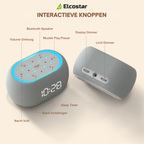 Digital White Noise Alarm Clock 2.0