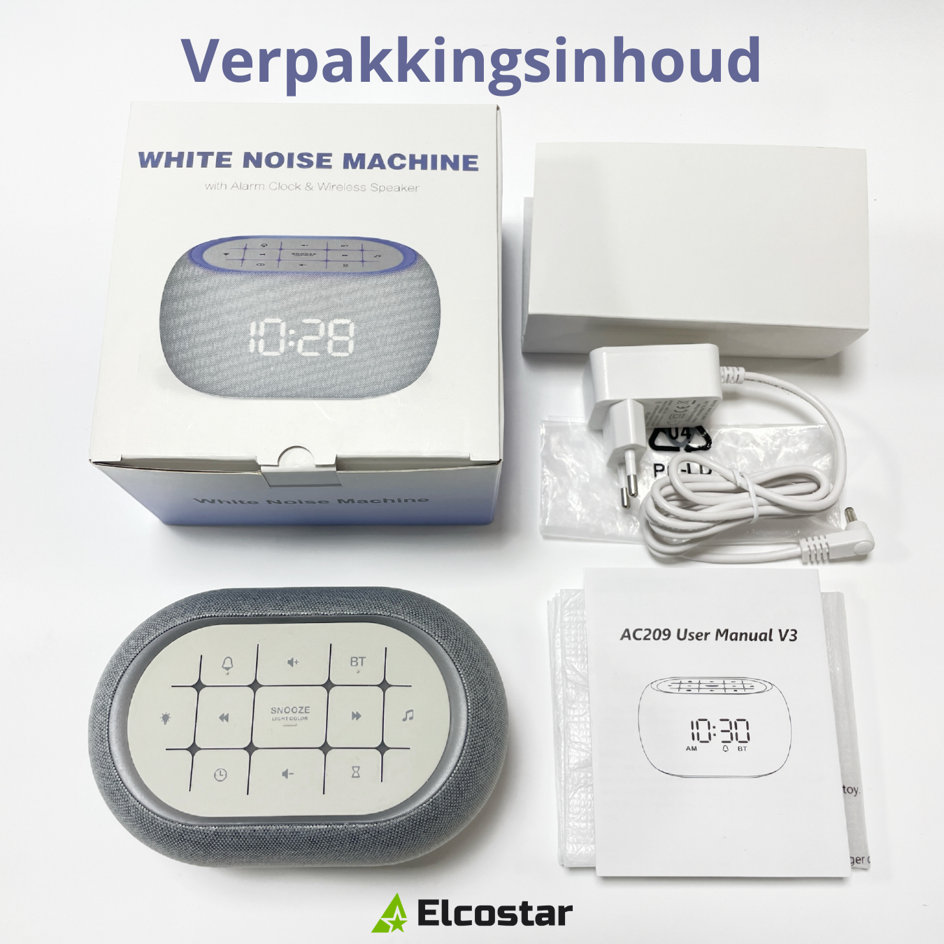 Digitale Witte Ruis Alarmklok 2.0