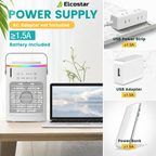 Premium Portable Mini Airco PRO - Built-in Battery - 4-in-1