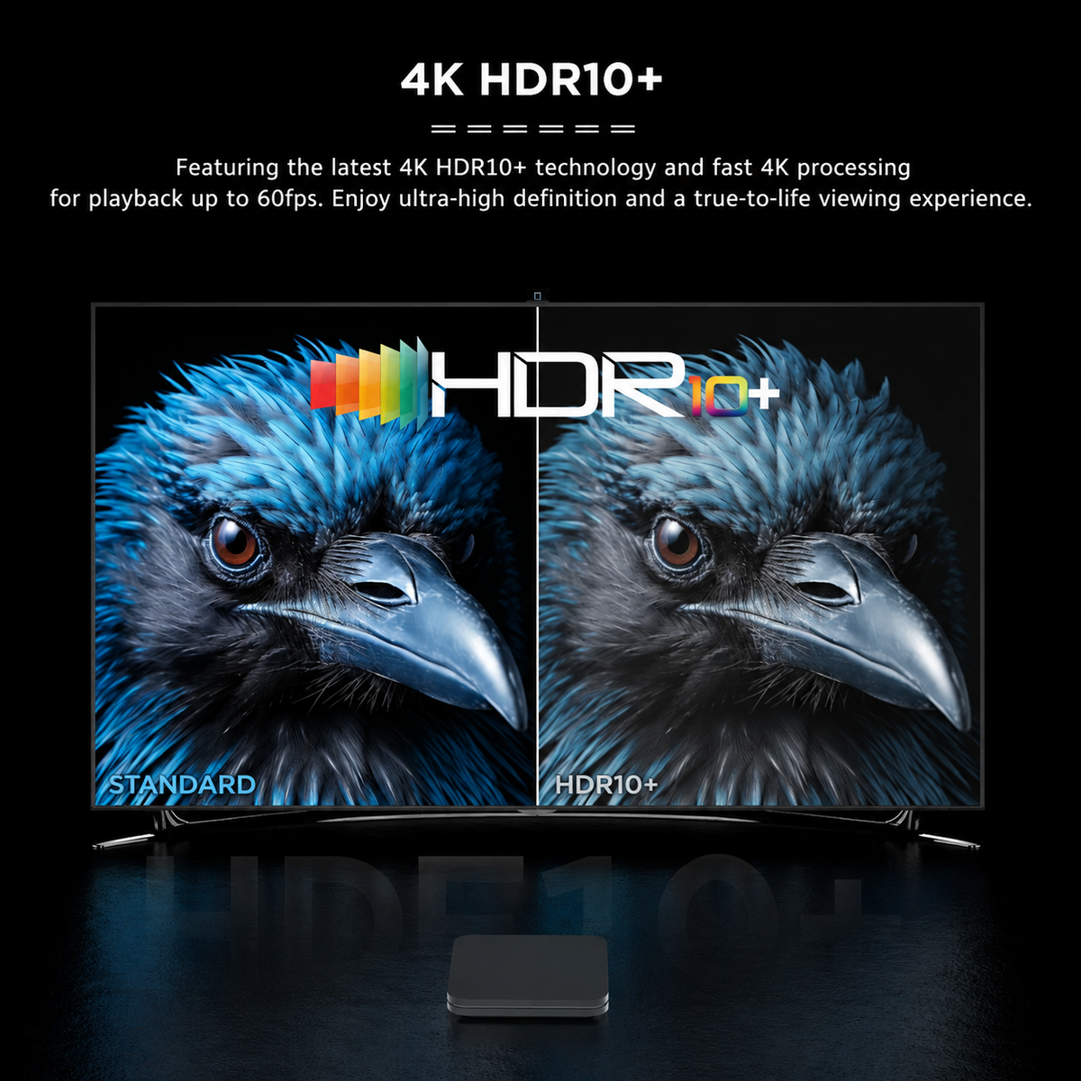 Android TV Streaming Box - 4K UHD & HDR