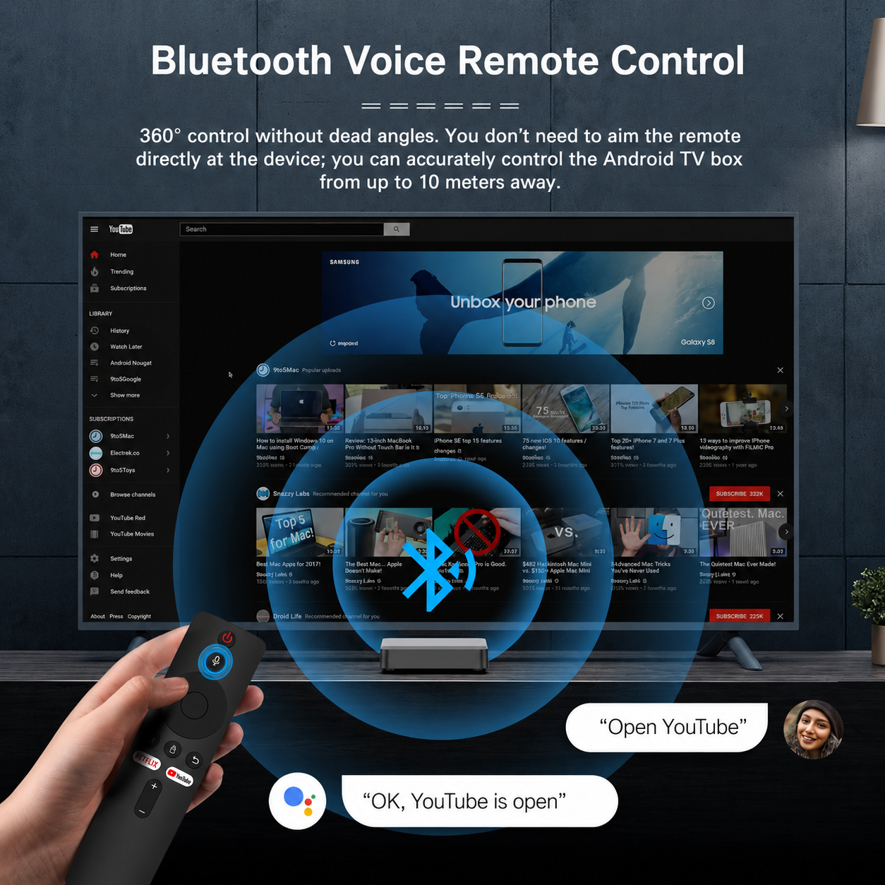 Android TV Streaming Box - 4K UHD & HDR