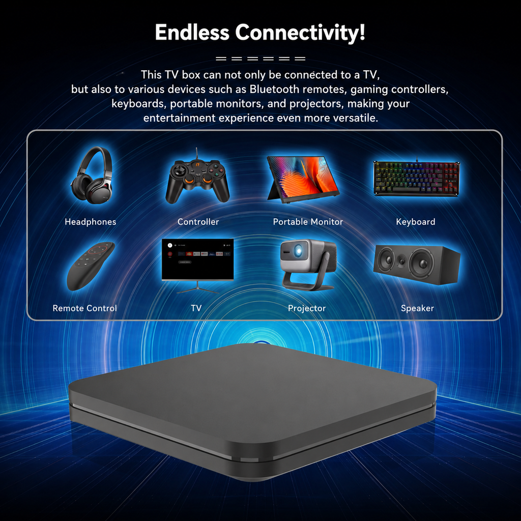 Android TV Streaming Box - 4K UHD & HDR