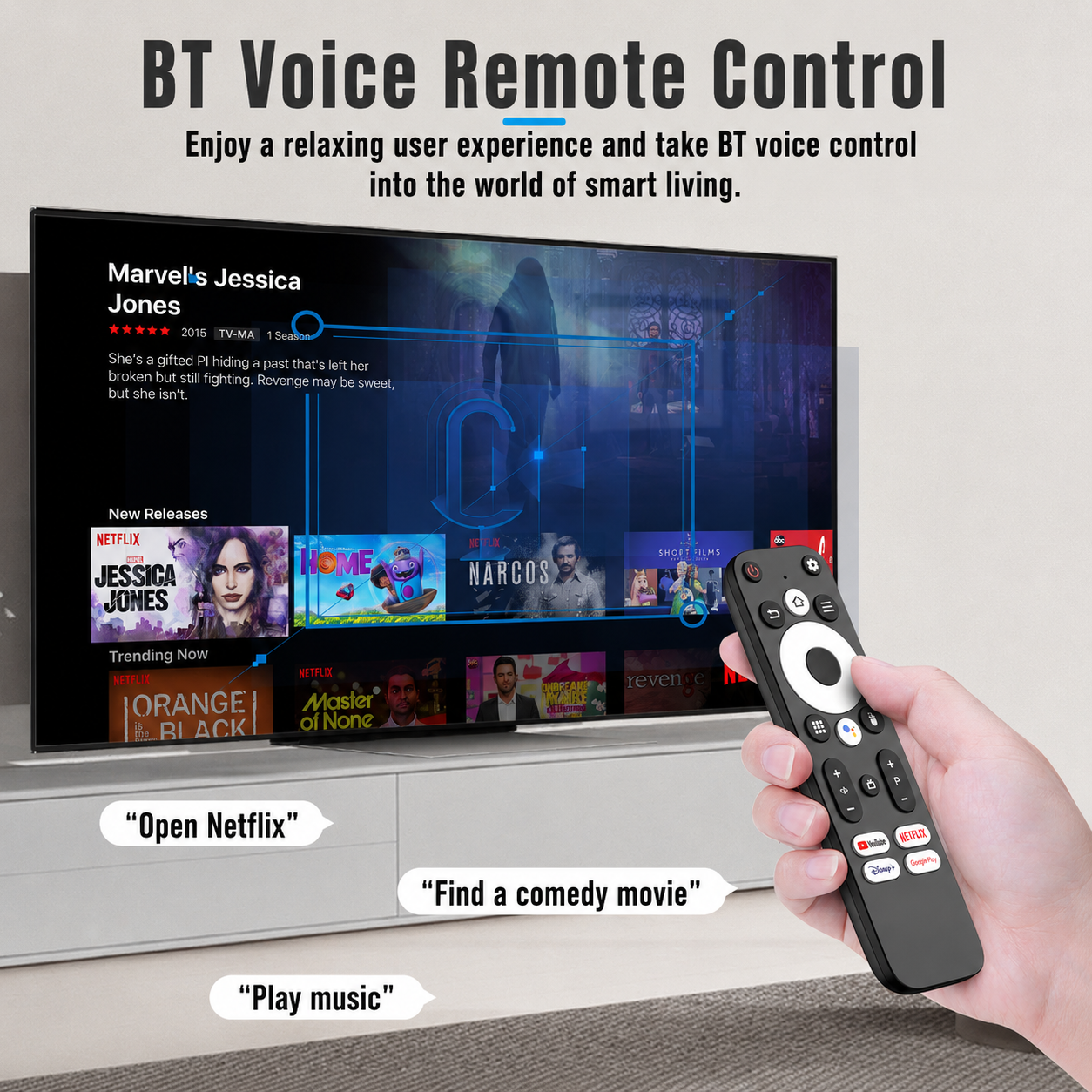 Android TV Streaming Stick - 4K UHD & HDR
