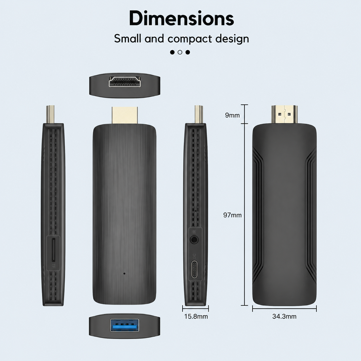 Android TV Streaming Stick - 4K UHD & HDR