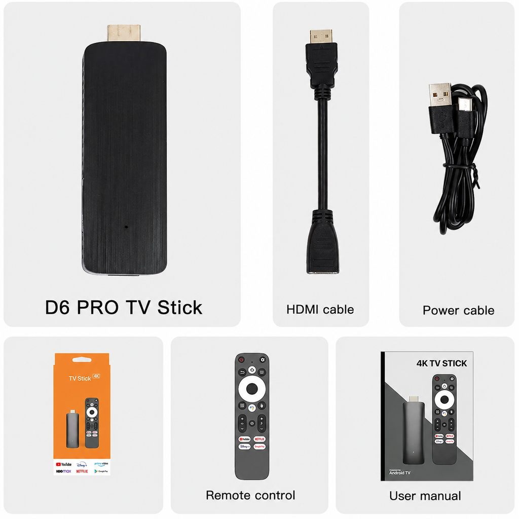 Android TV Streaming Stick - 4K UHD & HDR
