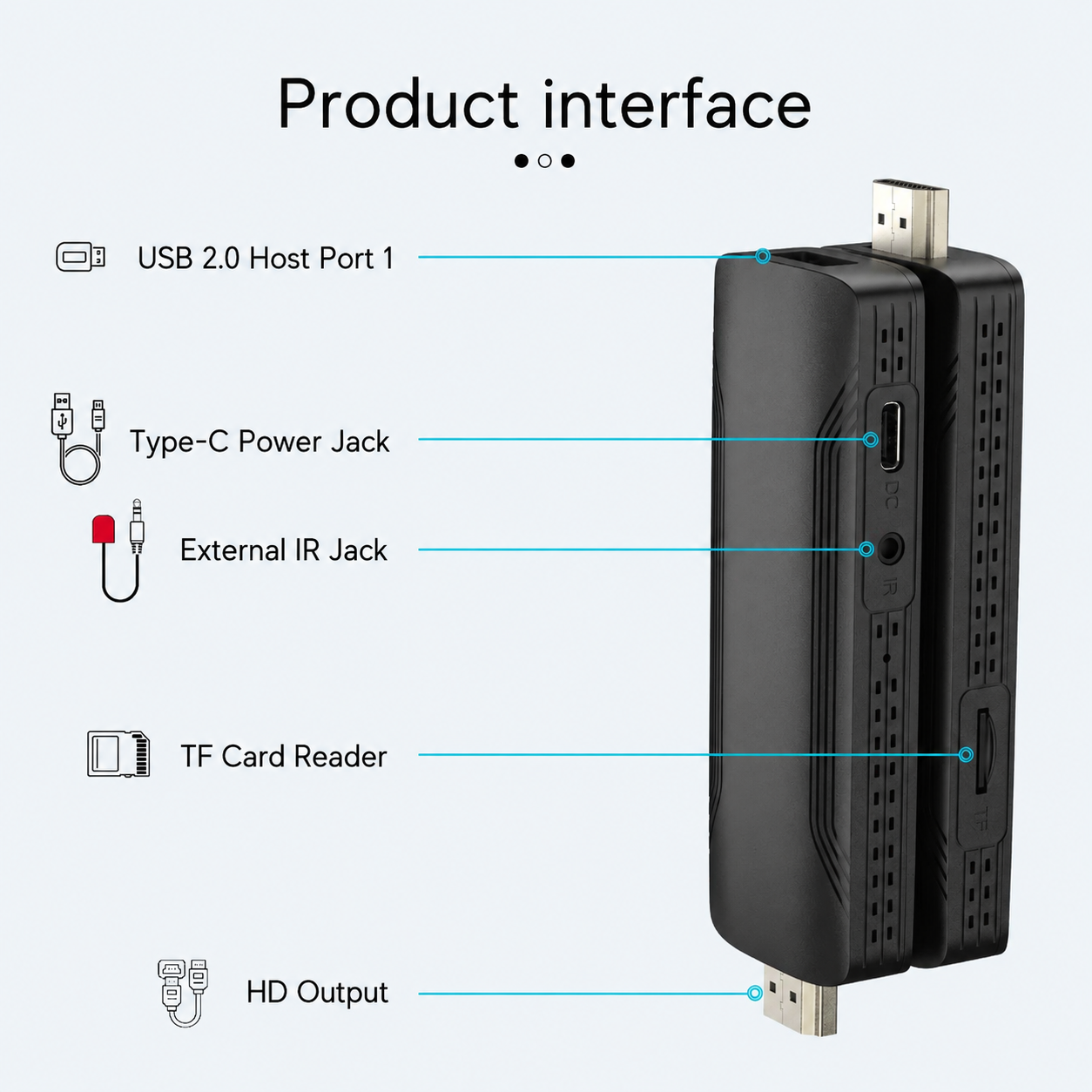 Android TV Streaming Stick - 4K UHD & HDR