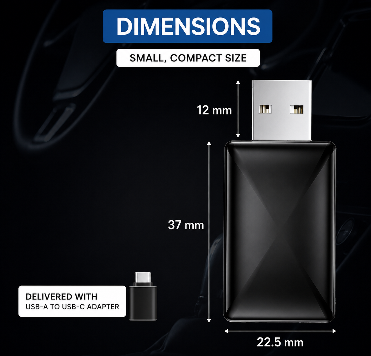 Carplay Dongle Premium - Android & Apple