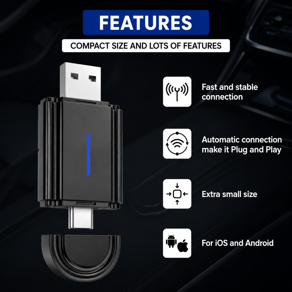 Carplay Dongle Pro - Android & Apple
