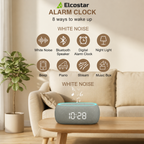 Digital White Noise Alarm Clock 2.0