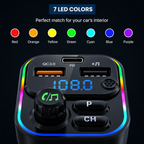 FM Transmitter Bluetooth - USB A & C