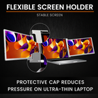 Portable Monitor Tri-Screen 15.6 inch