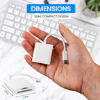 SD Card Reader 2-in-1