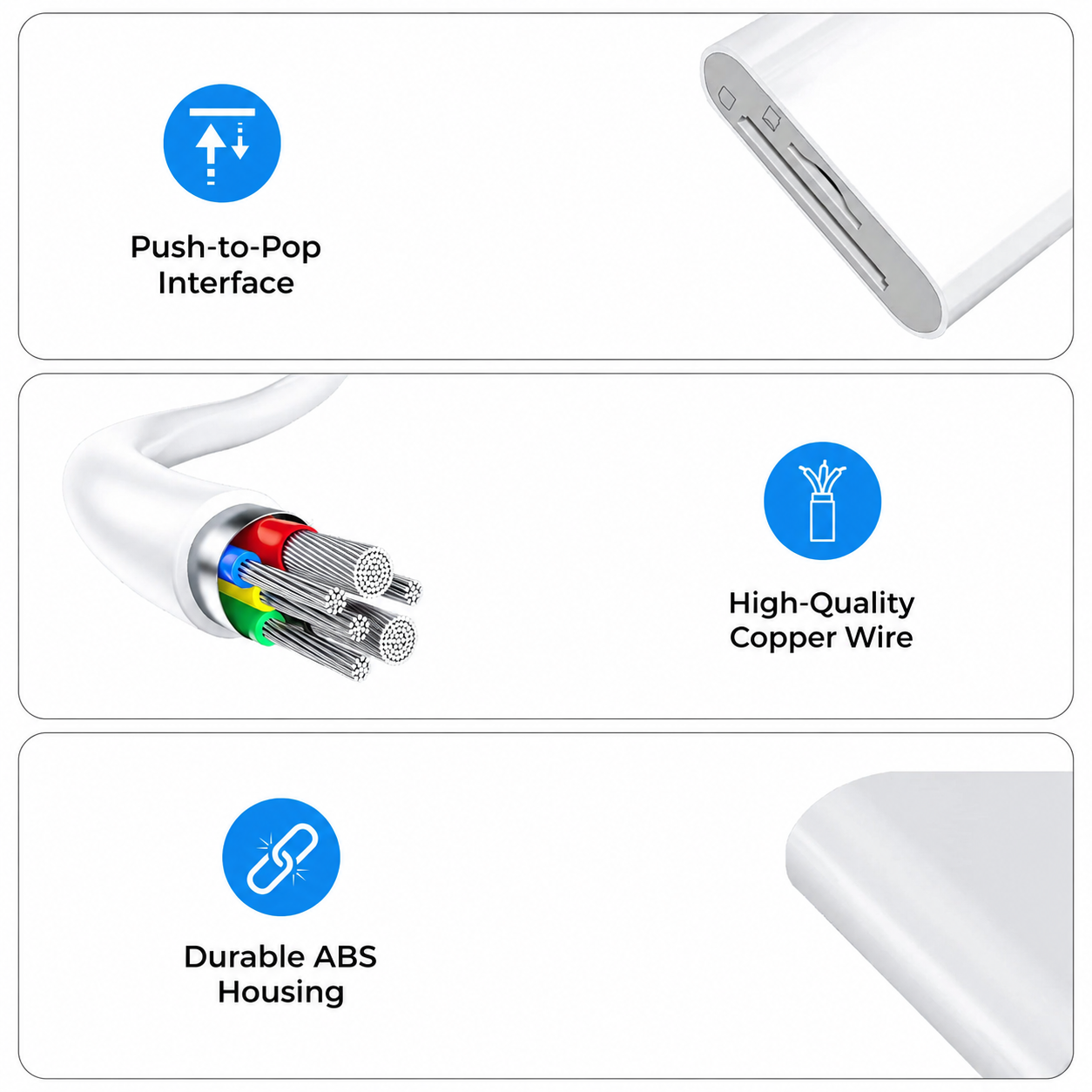 SD Card Reader 2-in-1