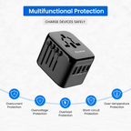 Travel Adapter - Multi USB A & C