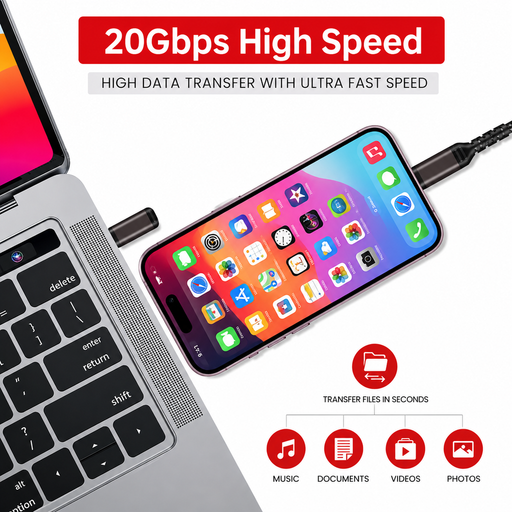 USB-C Cable 100W & Fast Charger