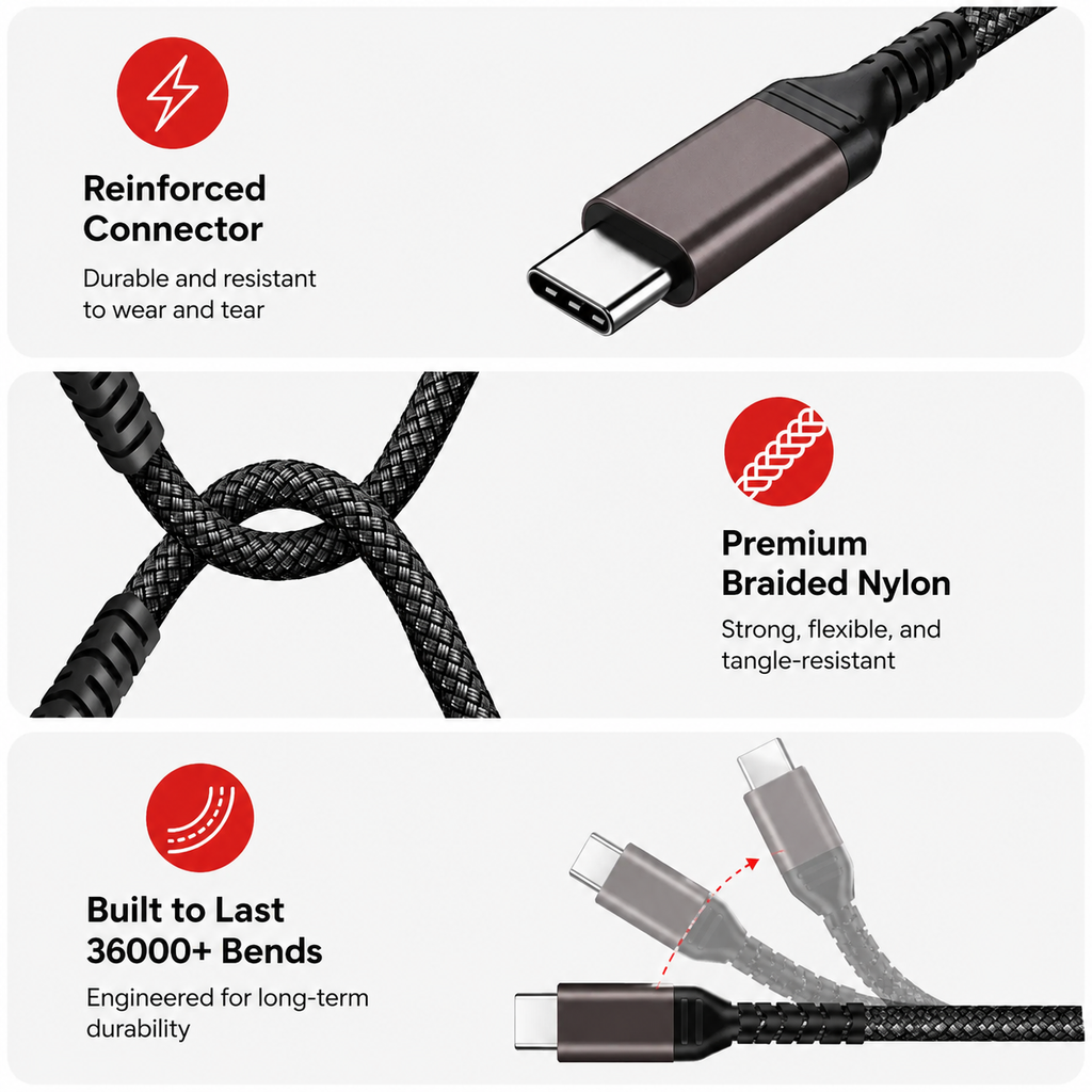 USB-C Cable 100W & Fast Charger