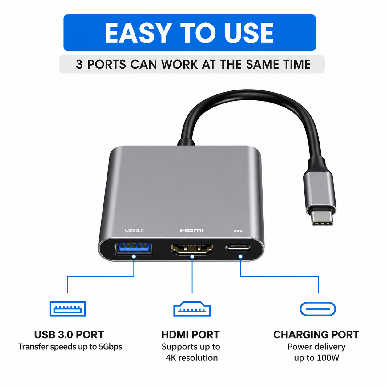 USB-C to HDMI Adapter