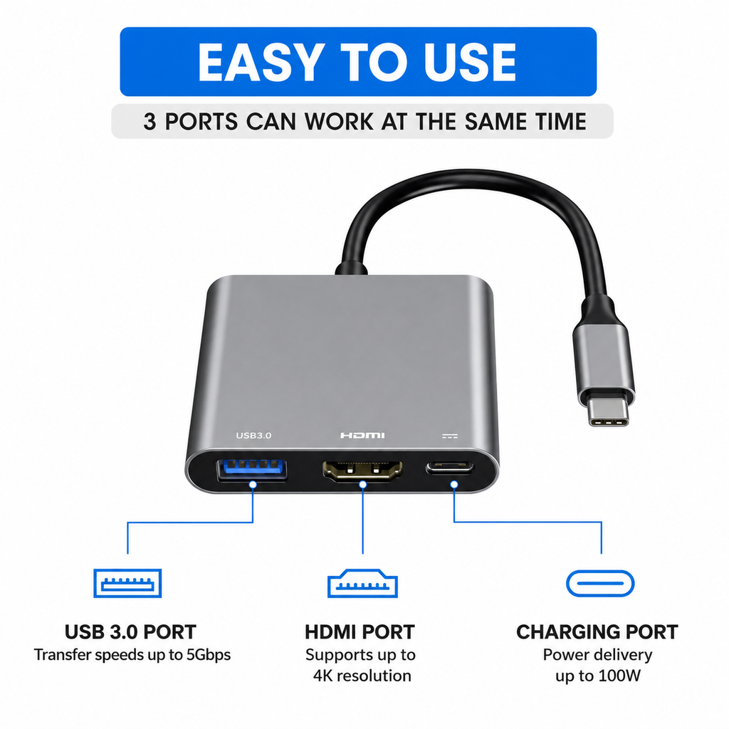 USB-C to HDMI Adapter