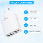 USB Adapter - 65W - (5P) - USB A & C